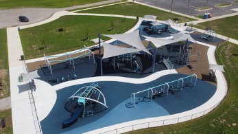 JOhn Bell Jr Park Improvements - Inclusive playground