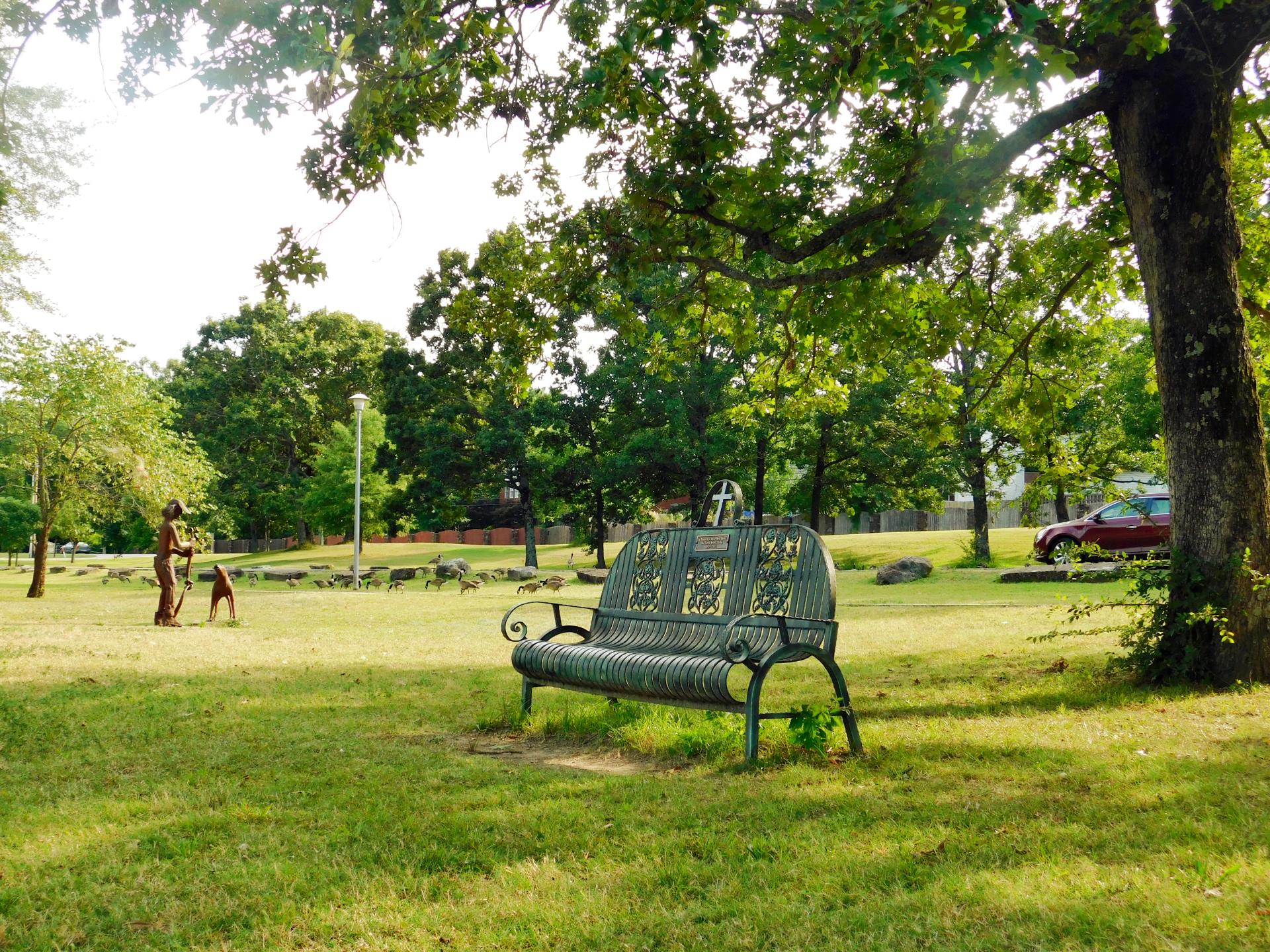 Memorial Bench at Carol Ann Cross Park